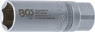 BGS 2401, Nástrčná hlavice na zapalovací svíčky, šestihranná 12,5 mm (1/2