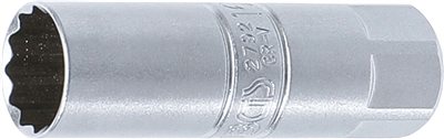 BGS 2792, Nástrčná hlavice na zapalovací svíčky, dvanáctihranná 10 mm (3/8