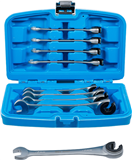 BGS technic 30849 BGS 30849, Sada ráčnových očkoplochých klíčů otevřené 8 - 17 mm 9dílná