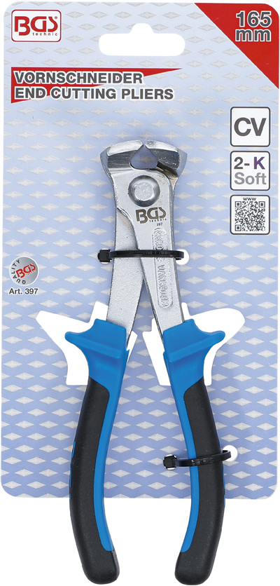BGS 397, Čelní štípací kleště 165 mm