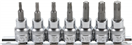 BGS technic 5108 BGS 5108, Sada nástrčných hlavic 10 mm (3/8) T-profil (pro Torx) T15 - T50 7dílná