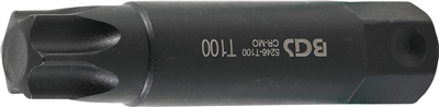 BGS 5246-T100, Bit Délka 100 mm pohon vnější šestihran 22 mm T-profil (pro Torx) T100