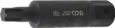 BGS 5246-T60, Bit Délka 100 mm pohon vnější šestihran 22 mm T-profil (pro Torx) T60