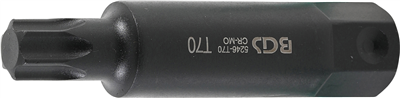 BGS 5246-T70, Bit Délka 100 mm pohon vnější šestihran 22 mm T-profil (pro Torx) T70