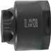BGS 5246-T80, Bit Délka 100 mm pohon vnější šestihran 22 mm 