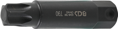 BGS 5246-T90, Bit Délka 100 mm pohon vnější šestihran 22 mm T-profil (pro Torx) T90