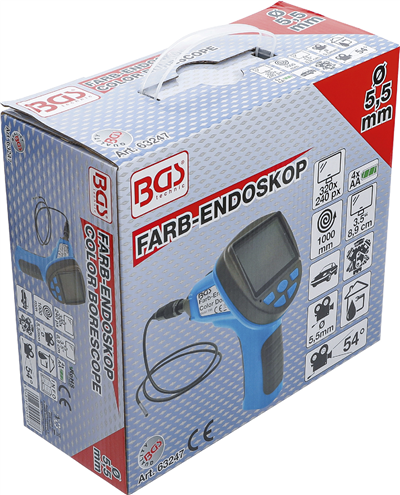 BGS 63247, Endoskopická barevná kamera s LCD monitorem