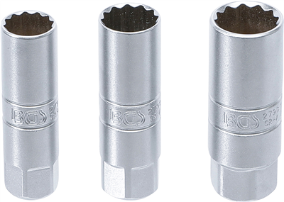 BGS 6858, Sada dvanáctihranných bitů na zapalovací svíčky 10 mm (3/8