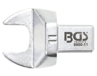 BGS 6900-11, Nástrčný plochý klíč 11 mm upnutí 9 x 12 mm