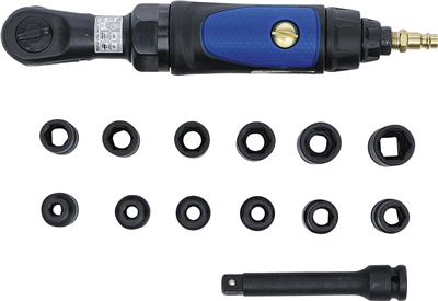 BGS 70192, Sada pneumatického ráčnového šroubováku 12,5 mm (1/2