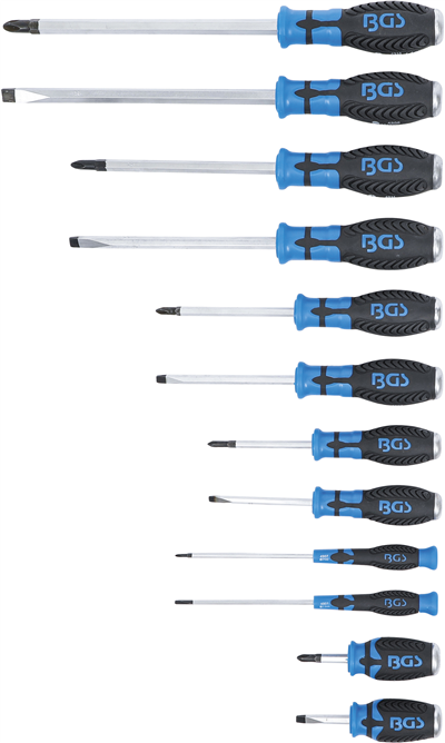 BGS 7896, Sada šroubováků s vnitřním čtyřhranem 6,3 mm (1/4