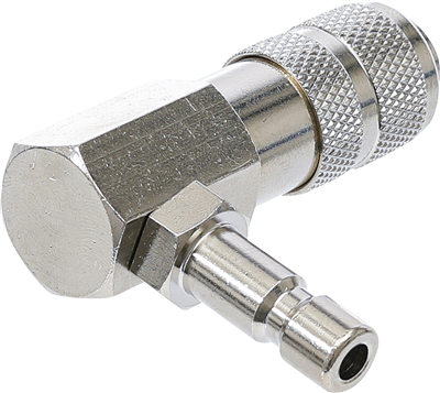 BGS 8027-90, Bajonetový adaptér pro chladicí systém zahnutý 90° pro 8027, 8098