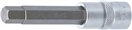 BGS technic 4266 BGS 4266, Nástrčná hlavice délka 100 mm 12,5 mm (1/2) vnitřní šestihran 11 mm