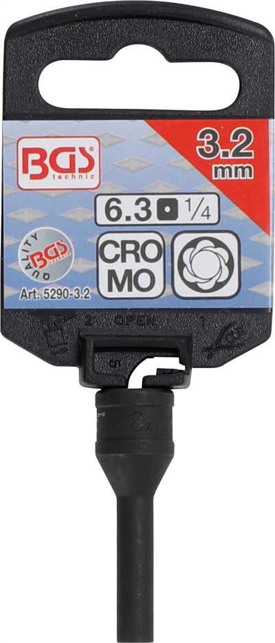 BGS 5290-3.2, Nástavec pro demontáž elektrody žhavicí svíčky 6,3 mm (1/4