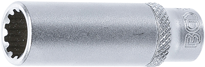 BGS 10160, Nástrčná hlavice Gear Lock, prodloužená 6,3 mm (1/4