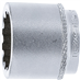 BGS 10160, Nástrčná hlavice Gear Lock, prodloužená 6,3 mm (1