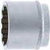 BGS 10163, Nástrčná hlavice Gear Lock, prodloužená 6,3 mm (1