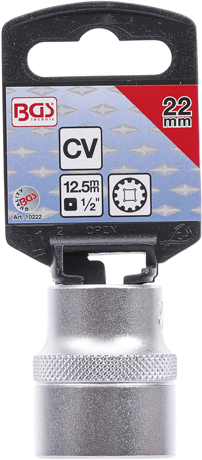 BGS 10222, Nástrčná hlavice Gear Lock 12,5 mm (1/2
