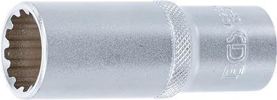 BGS 10259, Nástrčná hlavice Gear Lock, prodloužená 12,5 mm (1/2