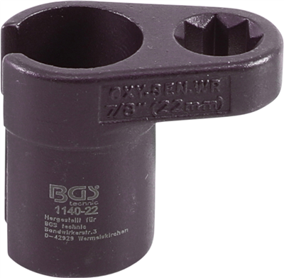BGS 1140-22, Hlavice pro lambda sondu zahnutá 12,5 mm (1/2