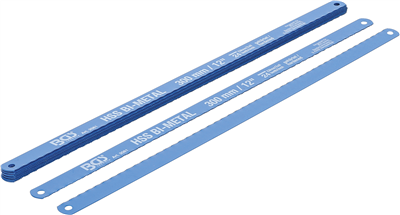 BGS 2061, Sada pilových listů HSS flexibilní 13 x 300 mm 10dílná