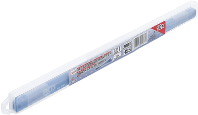 BGS 2061, Sada pilových listů HSS flexibilní 13 x 300 mm 10dílná