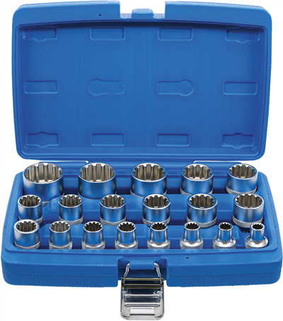 BGS 2152, Sada nástrčných hlavic Gear Lock 12,5 mm (1/2