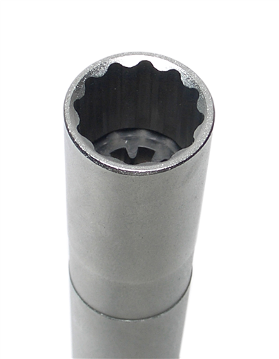 BGS 2446, Nástrčná hlavice na zapalovací svíčky s magnetem, dvanáctihranná, dlouhá 10 mm (3/8