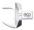 BGS technic 6900-17 BGS 6900-17, Nástrčný plochý klíč 17 mm upnutí 9 x 12 mm