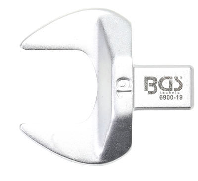 BGS 6900-19, Nástrčný plochý klíč 19 mm upnutí 9 x 12 mm