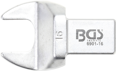 BGS 6901-16, Nástrčný plochý klíč 16 mm upnutí 14 x 18 mm