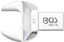 BGS technic 6901-19 BGS 6901-19, Nástrčný plochý klíč 19 mm upnutí 14 x 18 mm