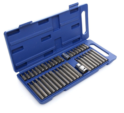 Bity TORX, SPLINE, IMBUS, sada 40 ks, TA1204