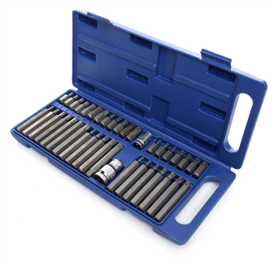 Bity TORX, SPLINE, IMBUS, sada 40 ks, TA1204