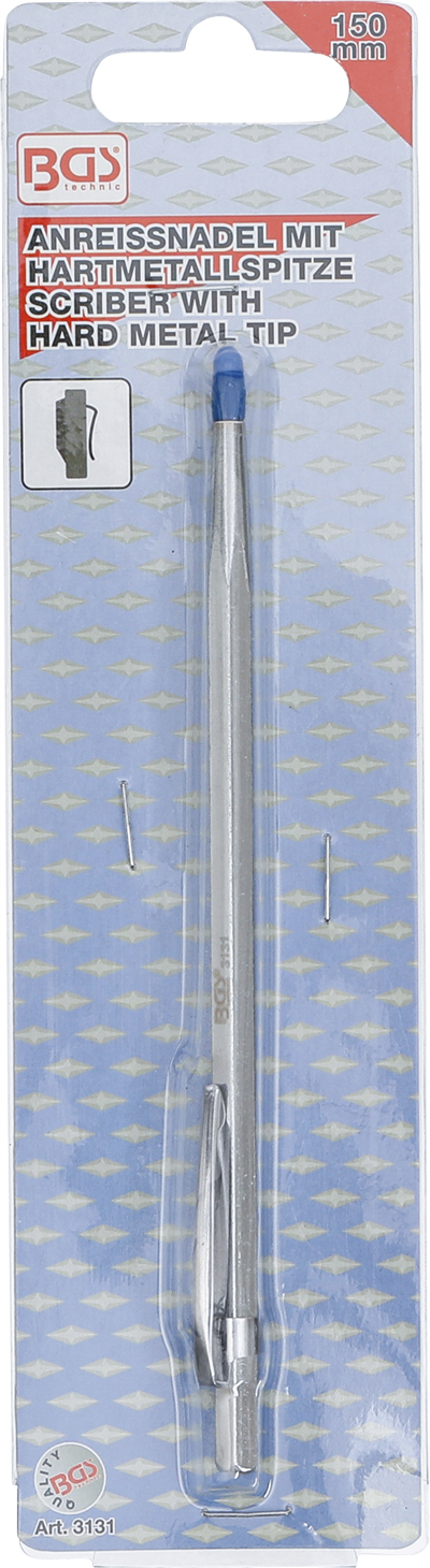BGS 3131, Rýsovací jehla s tvrzeným hrotem 150 mm