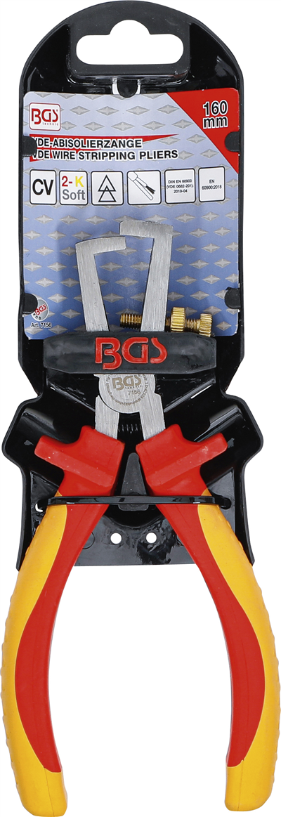 BGS 7156, Odizolovací kleště VDE 160 mm
