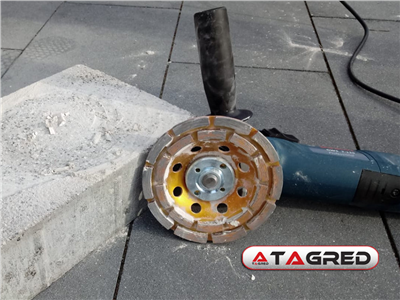 Diamantový brusný kotouč Turbo na beton či kámen, 125 x 22,2 mm
