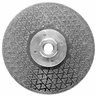 Diamantový kotouč 2v1, 125 mm, M14, pro řezání a broušení dlaždic a kamene, TA1127