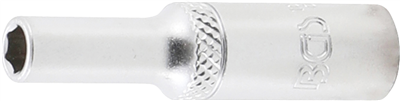 BGS 10505, Nástrčná hlavice, šestihranná, prodloužená 6,3 mm (1/4