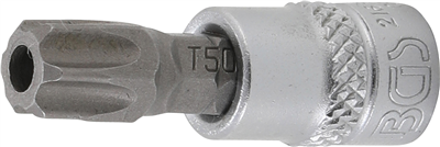BGS 2165-T50, Nástrčná hlavice 6,3 mm (1/4
