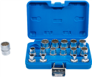 BGS technic 2226 Nástrčné hlavice 1/2 8,0-24,0 mm, 16 dielov - BGS 2226