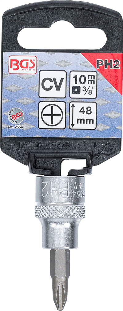 BGS 2554, Nástrčná hlavice 10 mm (3/8