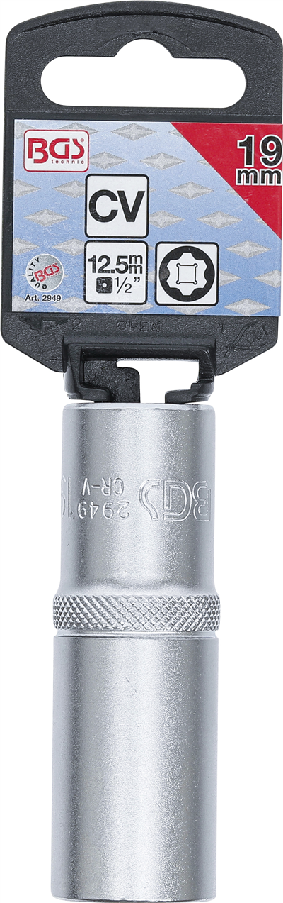 BGS 2949, Nástrčná hlavice Super Lock, prodloužená 12,5 mm (1/2