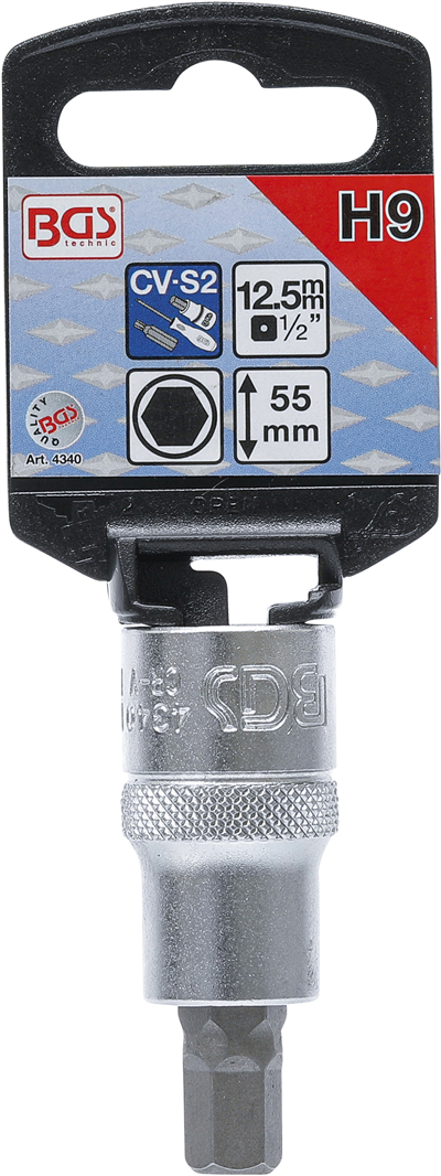 BGS 4340, Nástrčná hlavice 12,5 mm (1/2