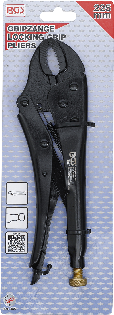 BGS 485, Skřipcové kleště 225 mm