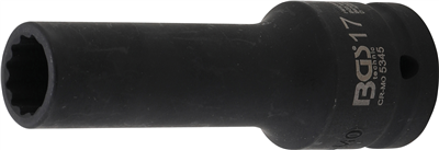 BGS 5345, Silová nástrčná hlavice, dvanáctihranná, prodloužená 20 mm (3/4
