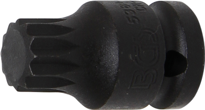 BGS 5381-M18, Silová nástrčná hlavice délka 43 mm 12,5 mm (1/2