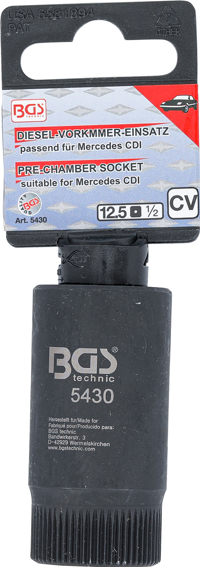 BGS 5430, Hlavice na předkomůrky pro Mercedes-Benz CDI