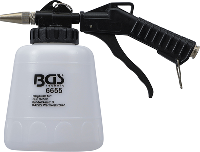 BGS 6655, Pneumatická pistole na pískování sodou 1 l