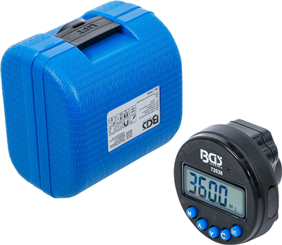 BGS 72038, Ráčnový úhloměr digitální s magnetem
